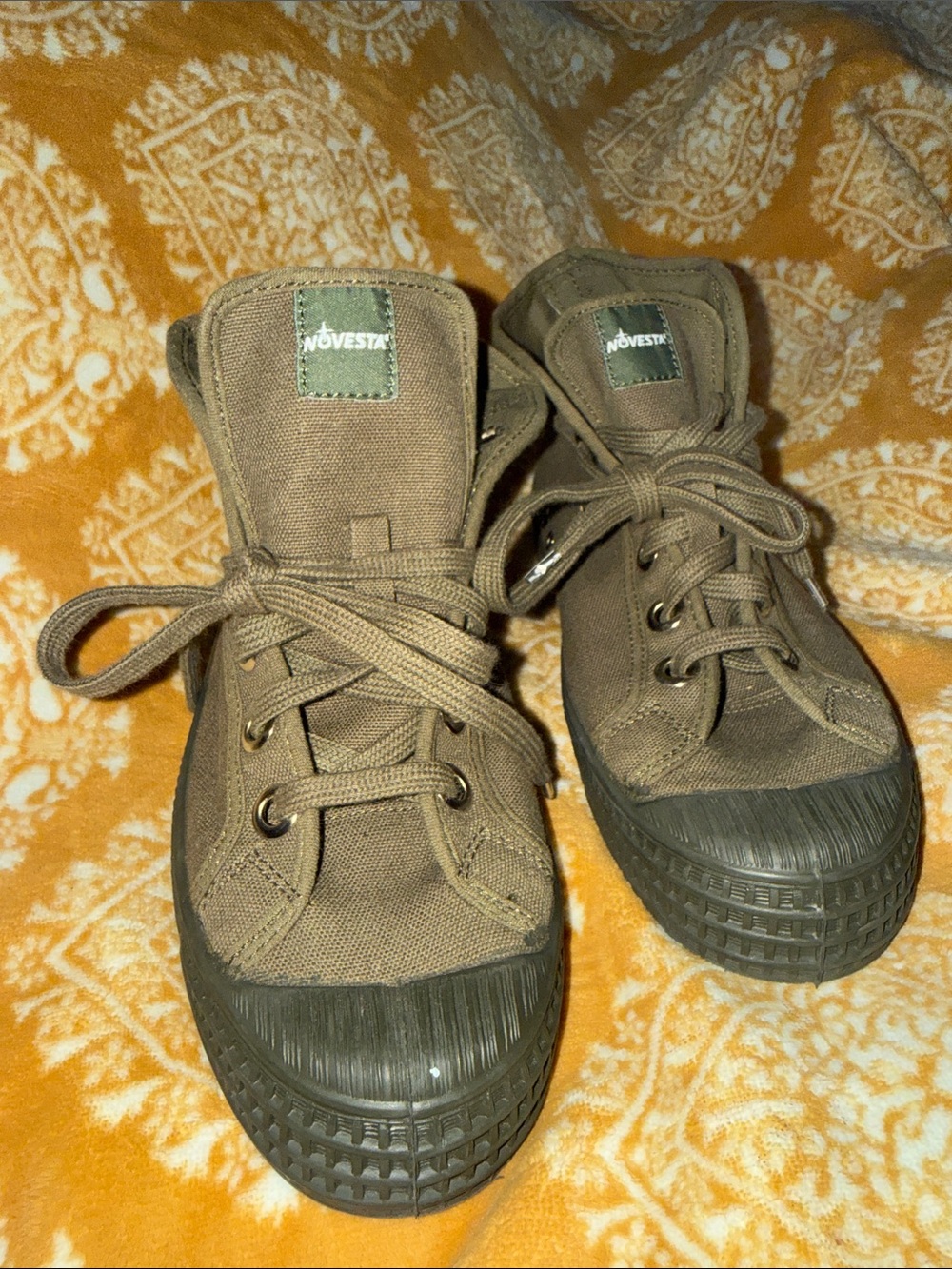 Novesta Star Dribble Sneakers 🫒🫒 - Military Canvas - 38/8